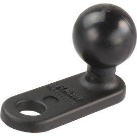 RAM 2.25IN X 0.87IN MOTORCYCLE BASE WITH 11MM HOLE AND 1IN BALL