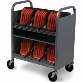 Bretford CUBE Transport Cart with Caddies - TVCT30CAD