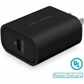 CELLAIRIS SINGLE USB-C WALL ADAPTER BLK