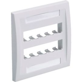 EXEC DOUBLE FACEPLATE TEN MINI COM WHT