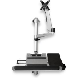 StarTech.com Wall Mount Workstation - Foldable Ergonomic Standing Desk - Height Adjustable 34