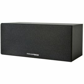 MONOPRICE PREMIUM HOME THEATER CENTER CHANNEL SPEAKER, BLACK