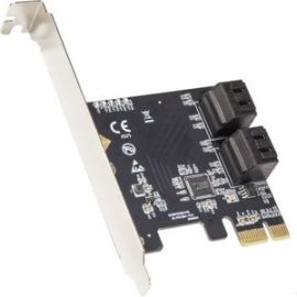 4 PORT SATA III PCI-E 3.0 X1 CARD NON-RAID WITH LOW PROFILE BRACKET