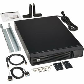 Eaton Tripp Lite Series SmartPro 1950VA 1950W 120V Line-Interactive Sine Wave UPS - 7 Outlets, Extended Run, Network Card Option, LCD, USB, DB9, ENERGY STAR V2.0, 2U Rack/Tower Battery Backup