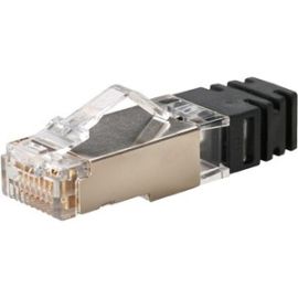 100PK 24-26 AWG CAT6 SHIELD MODULAR PLUG