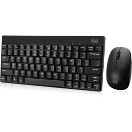 Adesso WKB-1100CB - Wireless Spill Resistant Mini Keyboard  Mouse Combo