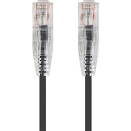SLIMRUN  CAT6 UTP CABLE-10FT BLACK