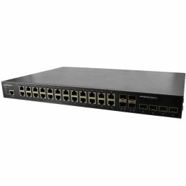 SWITCH LAYER 3 MGD HARDENED POE+ 24 10/100/1000BASE-T POE+