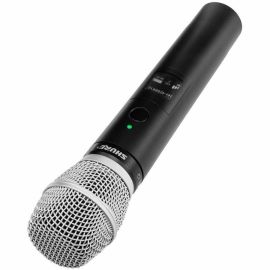 HANDHELD TRANSMITTER WITH INTERCHANGEABLE MIC CARTRIDGE: SM86 (CONDENSER, CARDIO