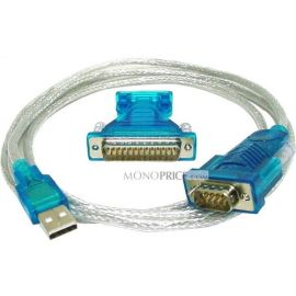 USB TO RS232 DB9M/ DB25M