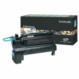 Lexmark C792A4CG Laser Toner Cartridge - Cyan - 1 Pack