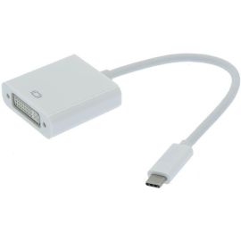 UNC USB-C TO DVI-I DUAL LINK ADAPTER   CONNECTS USB-C DEVICES TO DVI-I DISPLAYS