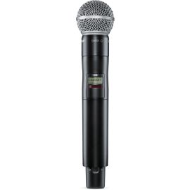 AXIENT DIGITAL AD HANDHELD TRANSMITTER WITH SM58 MICROPHONE CARTRIDGE (DYNAMIC