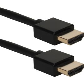 QVS 3ft High Speed HDMI UltraHD 4K with Ethernet Thin Flexible Cable