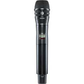 AXIENT DIGITAL AD HANDHELD TRANSMITTER WITH KSM8 MICROPHONE CARTRIDGE BLACK (DUA