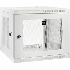 Tripp Lite by Eaton SmartRack 9U Low-Profile Switch-Depth-Plus Wall-Mount Mini Rack Enclosure White