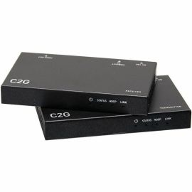 C2G HDBaseT HDMI Extender over Cat Cable - HDMI Transmitter Box to Receiver Box - 4K 60Hz