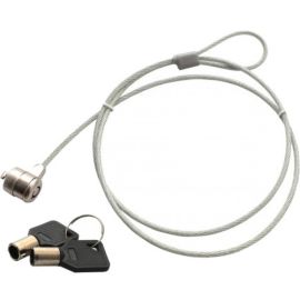 LAPTOP UNIVERSAL SECURITY CABLE LOCK WITH TWO KEYS