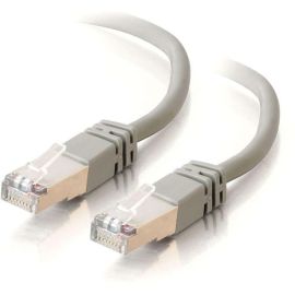 50FT CAT5E MOLDED STP CABLE-GRY