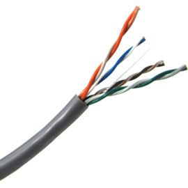 1000FT ASH CAT5E 350MHZ SOLID UTP  CMR