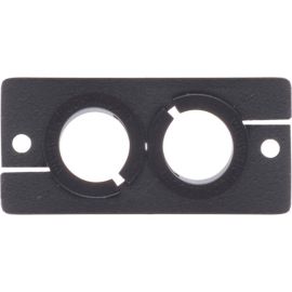 Kramer Wall Plate Insert - Dual Cable Pass-Through