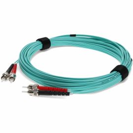 2M ST M/M TAA OM4 AQUA FIBER PATCH CBL