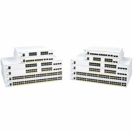 CBS250 SMART 8-PORT GE, EXT PS, 2X1G COMBO REMANUFACTURED
