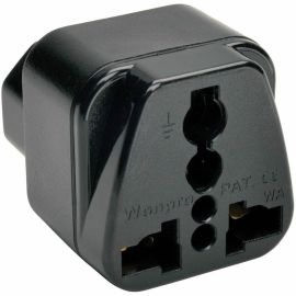 Tripp Lite by Eaton Universal Power Plug Adapter for IEC-320-C13 Outlets