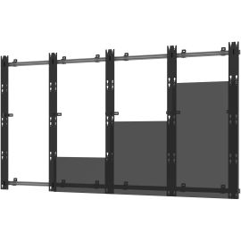 Peerless-AV SEAMLESS Kitted DS-LEDZRD-4X4 Wall Mount for LED Display, Video Wall - Black, Silver - TAA Compliant