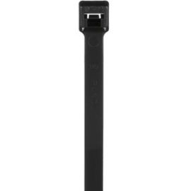 CBL TIE H 20.9IN WR BLK PK100