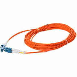 AddOn 3m LC (Male) to LC (Male) Orange OS2 Duplex Fiber OFNR (Riser-Rated) Patch Cable