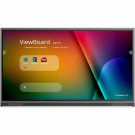 ViewSonic ViewBoard IFP7552-1CN - 4K Interactive Display with Integrated Software, USB C, RJ45 - 400 cd/m2 - 75