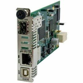 Transition Networks C3230-1040 Gigabit Ethernet Media Converter