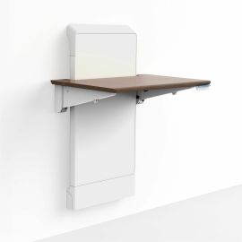 Ergotron WorkFit Elevate (walnut hills) Sit-Stand Wall Desk