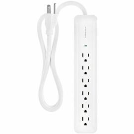 6 OUTLET SLIM SURGE PROTECTOR