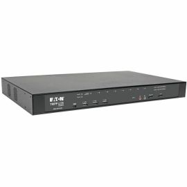 Tripp Lite by Eaton 8-Port Cat5 KVM over IP Switch with Virtual Media - 1 Local & 1 Remote User 1U Rack-Mount TAA