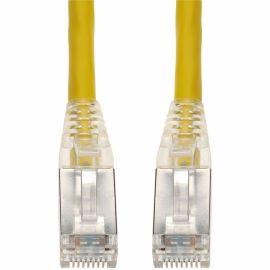 ADDON 6.5FT YELLOW CAT 6 SHIELDED PVC ETHERNET CABLE SNAGLESS EASY CLEAR BOOT RJ