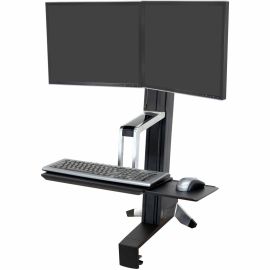 Ergotron WorkFit-S 33-341-200 Dual Sit-Stand Workstation