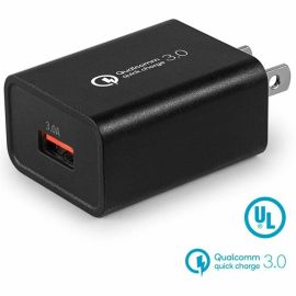 CELLAIRIS WALL QC DUAL USB-A 3.0A BLK