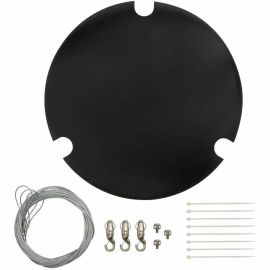 GRIPPLE MOUNT KIT, MXA901 ROUND, BLK
