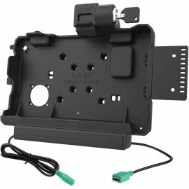 RAM POWER DATA KEYED LOCKING CRADLE FOR GETAC ZX80