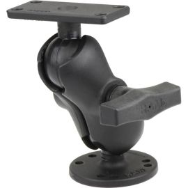 RAM BASE 1.5 X 3 SHRT ARM ROUND BASE