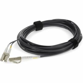 10M LC M/M GRAY OM4 DUPLEX RISER FIBER PATCH CBL