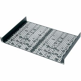 Middle Atlantic 1RU Universal Mounting Rack Shelf - 11.5in Depth - Black