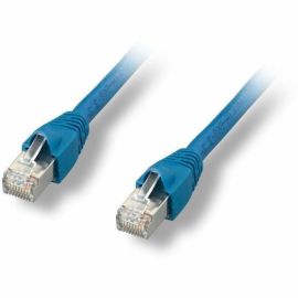 Comprehensive CAT6A Shielded Patch Cable Blue 75ft.