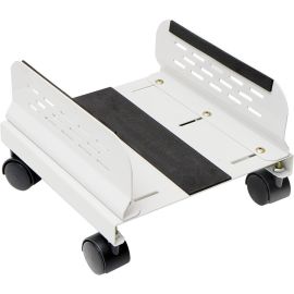 STEEL PC STAND FOR ATX CASE WITH ADJ. WIDTH WITH CASTER WHEELS