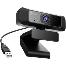 J5CREATE - USB HD WEBCAM WITH 360 ROTATION - BLACK