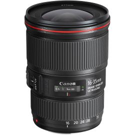 Canon - 16 mm to 35 mm - f/22 - f/4 - Full Frame Sensor - Zoom Lens for Canon EF