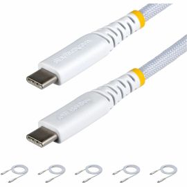 5-PACK USB-C CHARGING CABLE 60W PD/RUGGED USB 2.0 CHARGER CORD