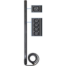 Tripp Lite by Eaton PDU 5.5kW Single-Phase 208/230V Basic PDU 38 Outlets (32 C13 and 6 C19) NEMA L6-30P Input 10 ft. (3.05 m) Cord 0U Vertical